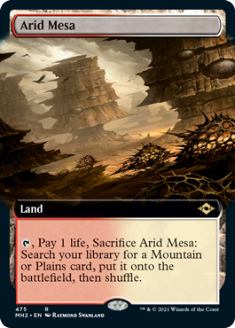[475]【EN】■拡張アート■乾燥台地/Arid Mesa【MH2】[R][土地]