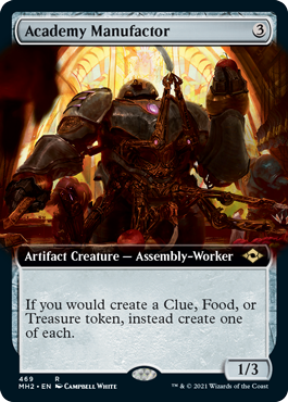 [469]【EN】【FOIL】■拡張アート■アカデミーの整備士/Academy Manufactor【MH2】[R][茶]