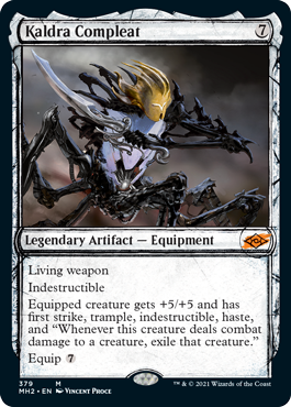 [379]【EN】【FOIL】■スケッチ■カルドラの完成体/Kaldra Compleat【MH2】[M][茶]
