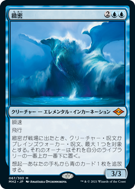 [067]【JP】【FOIL】緻密/Subtlety【MH2】[M][青]