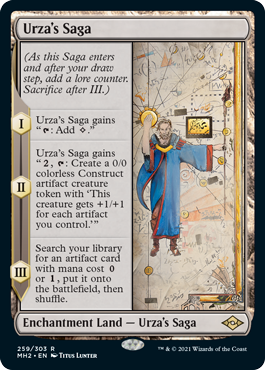 [259]【EN】ウルザの物語/Urza's Saga【MH2】[R][土地]
