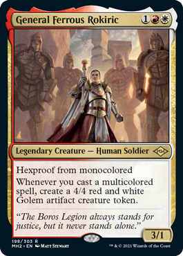 [198]【EN】【FOIL】フェールス・ロキーリク将軍/General Ferrous Rokiric【MH2】[R][多色]