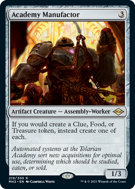 [219]【EN】【FOIL】アカデミーの整備士/Academy Manufactor【MH2】[R][茶]