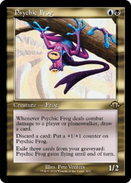 [433]【EN】■旧枠■超能力蛙/Psychic Frog【MH3】[R][多色]
