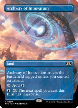 [350]【EN】■ボーダーレス■革新のアーチ道/Archway of Innovation【MH3】[R][土地]