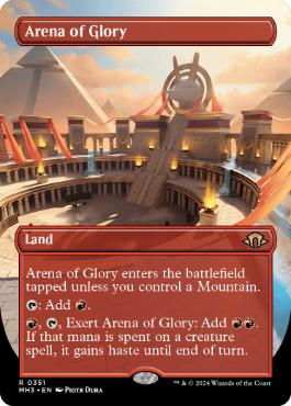 [351]【EN】■ボーダーレス■栄光の闘技場/Arena of Glory【MH3】[R][土地]