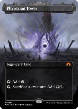 [355]【EN】■ボーダーレス■ファイレクシアの塔/Phyrexian Tower【MH3】[M][土地]