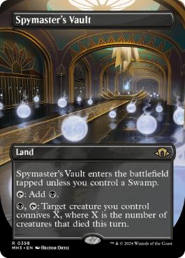 [358]【EN】■ボーダーレス■密偵長の大霊堂/Spymaster's Vault【MH3】[R][土地]