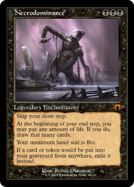 [411]【EN】【FOIL】■旧枠■ネクロドミナンス/Necrodominance【MH3】[M][黒]