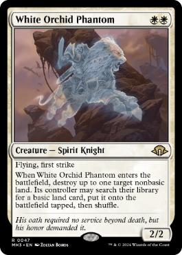 [047]【EN】白蘭の幻影/White Orchid Phantom【MH3】[R][白]