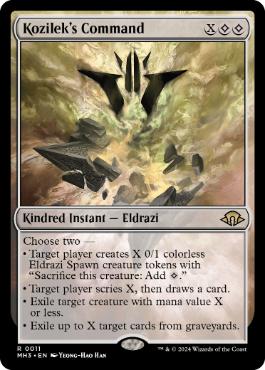 [011]【EN】【FOIL】コジレックの命令/Kozilek's Command【MH3】[R][無]