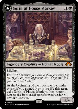 [245]【EN】【FOIL】マルコフ家のソリン/Sorin of House Markov【MH3】[M][黒]