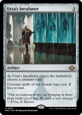 [297]【EN】【FOIL】ウルザの保育器/Urza's Incubator【MH3】[R][茶]