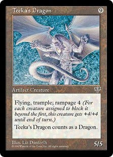 [320]【JP】ティーカのドラゴン/Teeka's Dragon【MIR】[R][茶]