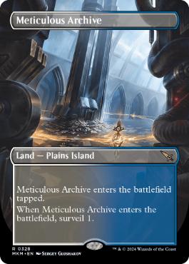 [328]【EN】■ボーダーレス■行き届いた書庫/Meticulous Archive【MKM】[R][土地]