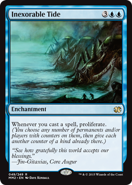 [049]【EN】【FOIL】容赦無い潮流/Inexorable Tide【MM2】[R][青]