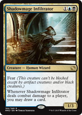 [173]【EN】【FOIL】影魔道士の浸透者/Shadowmage Infiltrator【MM2】[R][多色]