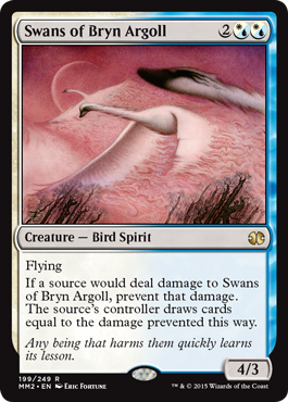 [192]【EN】【FOIL】ブリン・アーゴルの白鳥/Swans of Bryn Argoll【MM2】[R][多色]