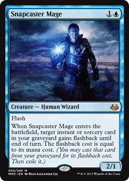 [050]【EN】瞬唱の魔道士/Snapcaster Mage【MM3】[M][青]