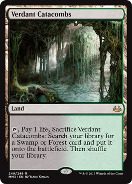 [249]【EN】新緑の地下墓地/Verdant Catacombs【MM3】[R][土地]