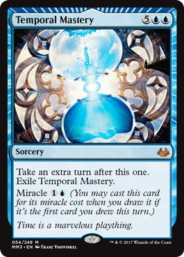 [054]【EN】【FOIL】時間の熟達/Temporal Mastery【MM3】[M][青]