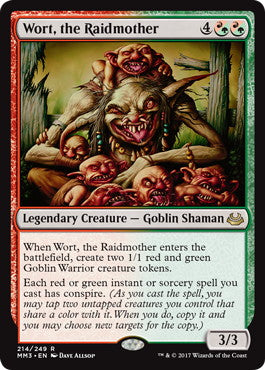 [211]【EN】【FOIL】略奪の母、汁婆/Wort, the Raidmother【MM3】[R][多色]