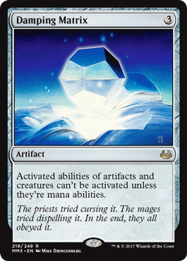 [218]【EN】【FOIL】減衰のマトリックス/Damping Matrix【MM3】[R][茶]