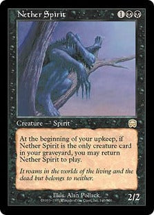[149]【EN】冥界のスピリット/Nether Spirit【MMQ】[R][黒]