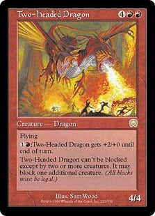 [221]【EN】双頭のドラゴン/Two-Headed Dragon【MMQ】[R][赤]