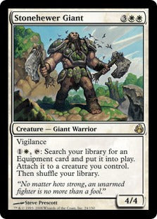 [024]【EN】石切りの巨人/Stonehewer Giant【MOR】[R][白]