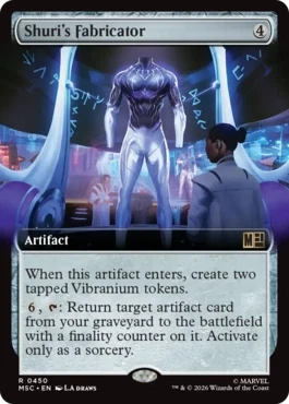 [450]【EN】■拡張アート■シュリのファブリケイター/Shuri's Fabricator【MSC】[R][茶]