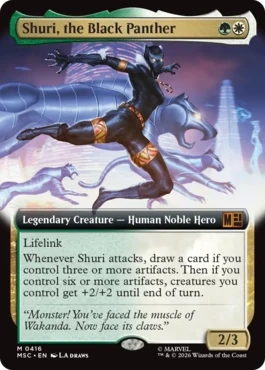 [416]【EN】■拡張アート■ブラックパンサー、シュリ/Shuri, the Black Panther【MSC】[M][多色]