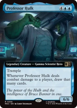 [338]【EN】■拡張アート■ハルク博士/Professor Hulk【MSC】[R][青]