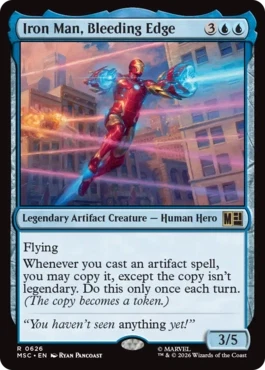 [626]【EN】最先端テクノロジー、アイアンマン/Iron Man, Bleeding Edge【MSC】[R][青]