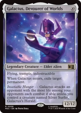 [008]【EN】世界を喰らうもの、ギャラクタス/Galactus, Devourer of Worlds【MSC】[R][無]