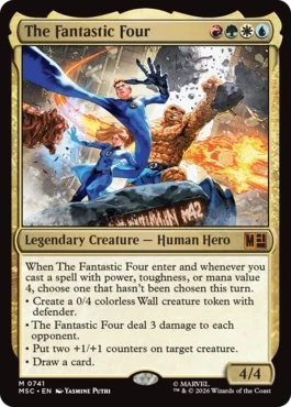 [741]【EN】ファンタスティック・フォー/The Fantastic Four【MSC】[M][多色]