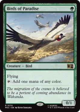 [170]【EN】極楽鳥/Birds of Paradise【MSC】[R][緑]