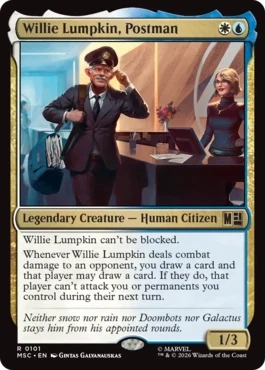 [101]【EN】郵便配達人、ウィリー・ランプキン/Willie Lumpkin, Postman【MSC】[R][多色]