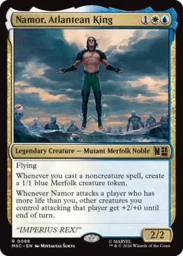 [088]【EN】アトランティスの王、ネイモア/Namor, Atlantean King【MSC】[R][多色]