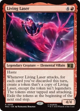 [055]【EN】リビング・レーザー/Living Laser【MSC】[R][赤]
