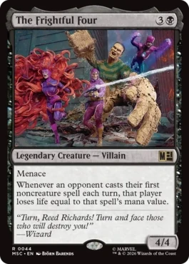 [044]【EN】フライトフル・フォー/The Frightful Four【MSC】[R][黒]
