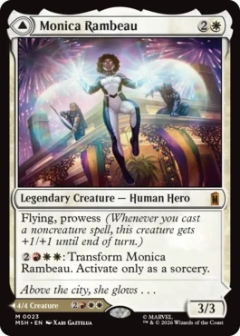 [023]【EN】モニカ・ランボー/Monica Rambeau【MSH】[M][白]