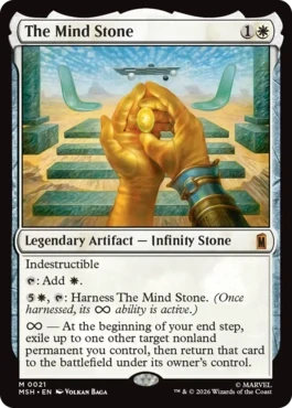 [021]【EN】マインド・ストーン/The Mind Stone【MSH】[M][白]