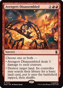 [124]【EN】アベンジャーズ解散/Avengers Disassembled【MSH】[R][赤]