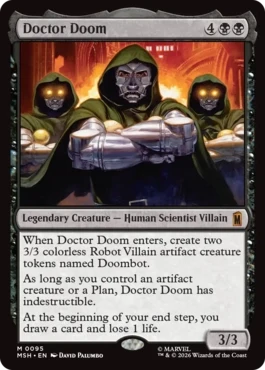 [095]【EN】ドクター・ドゥーム/Doctor Doom【MSH】[M][黒]