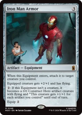 [248]【EN】アイアンマン・アーマー/Iron Man Armor【MSH】[M][茶]