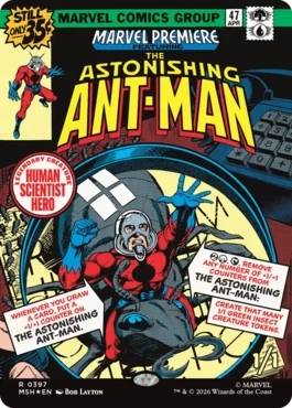 [397]【EN】【FOIL】■ボーダーレス■アストニッシング・アントマン/The Astonishing Ant-Man【MSH】[R][多色]