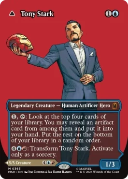 [363]【EN】■ボーダーレス■トニー・スターク/Tony Stark【MSH】[M][青]