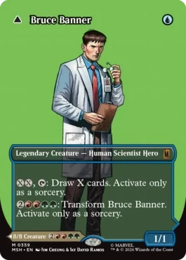 [359]【EN】■ボーダーレス■ブルース・バナー/Bruce Banner【MSH】[M][青]