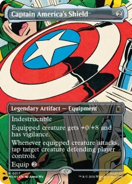[317]【EN】■ボーダーレス■キャプテン・アメリカの盾/Captain America's Shield【MSH】[R][茶]